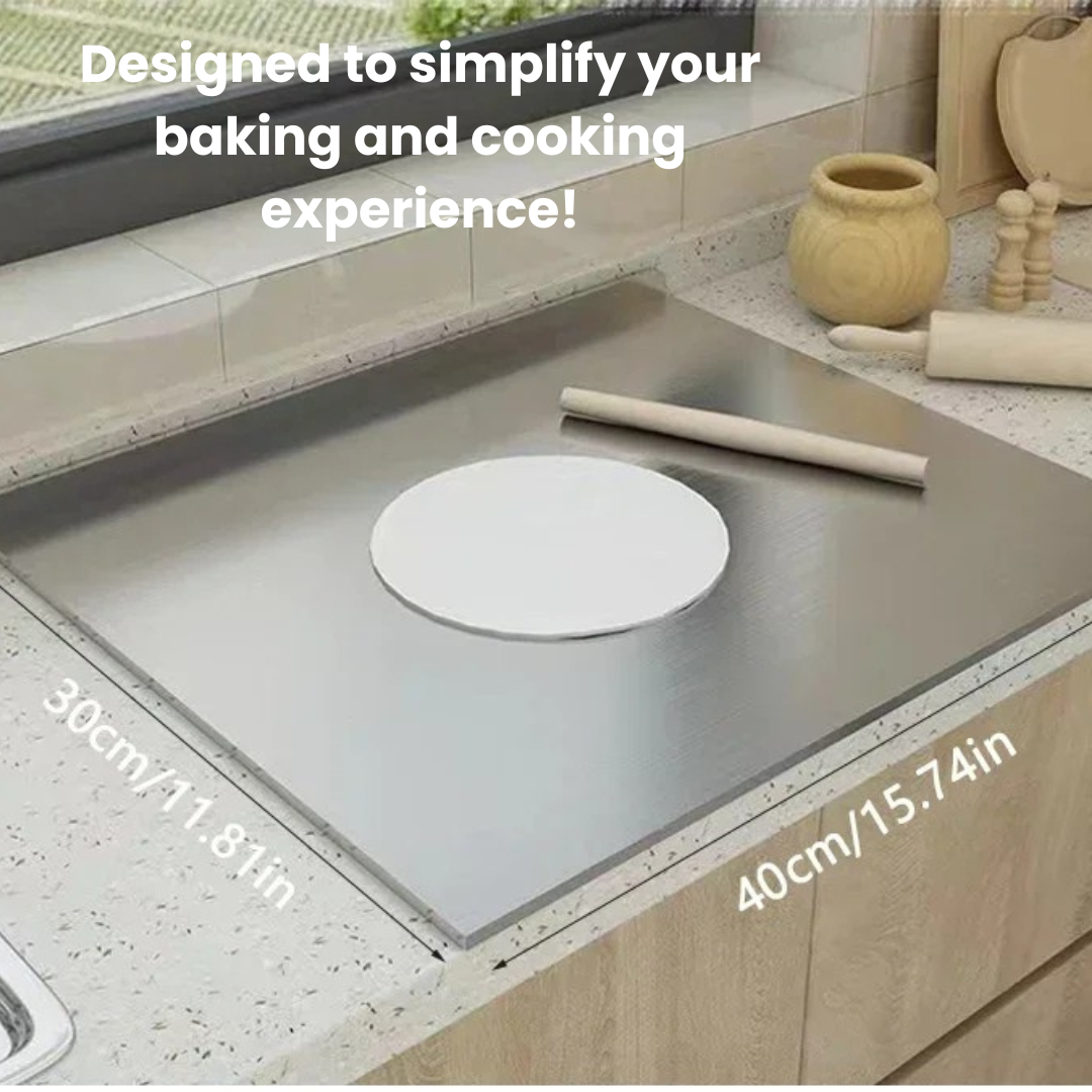 Stainless steel chopping board