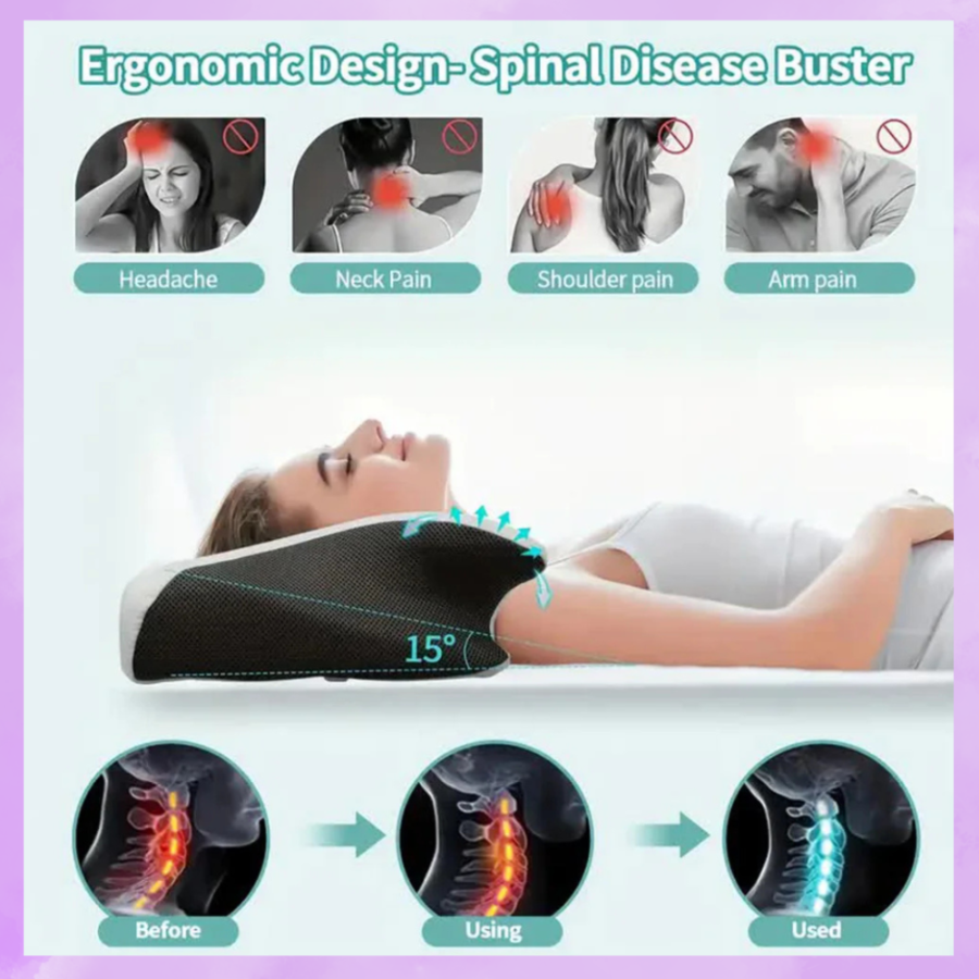 Ergonomic Memory Pillow